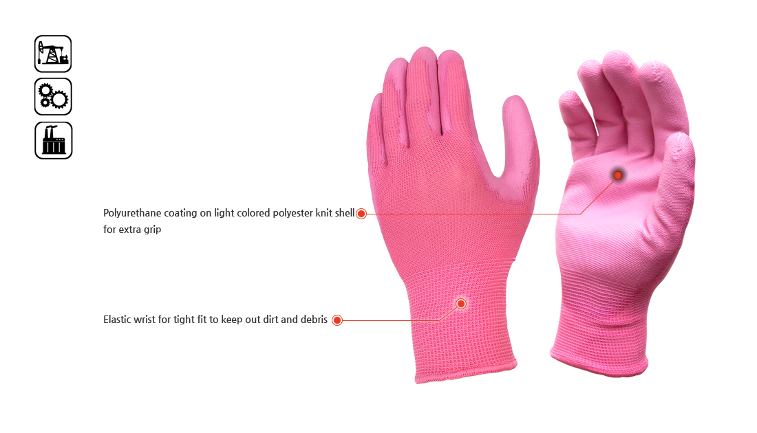 seeway hppe nitrile coated safety gloves